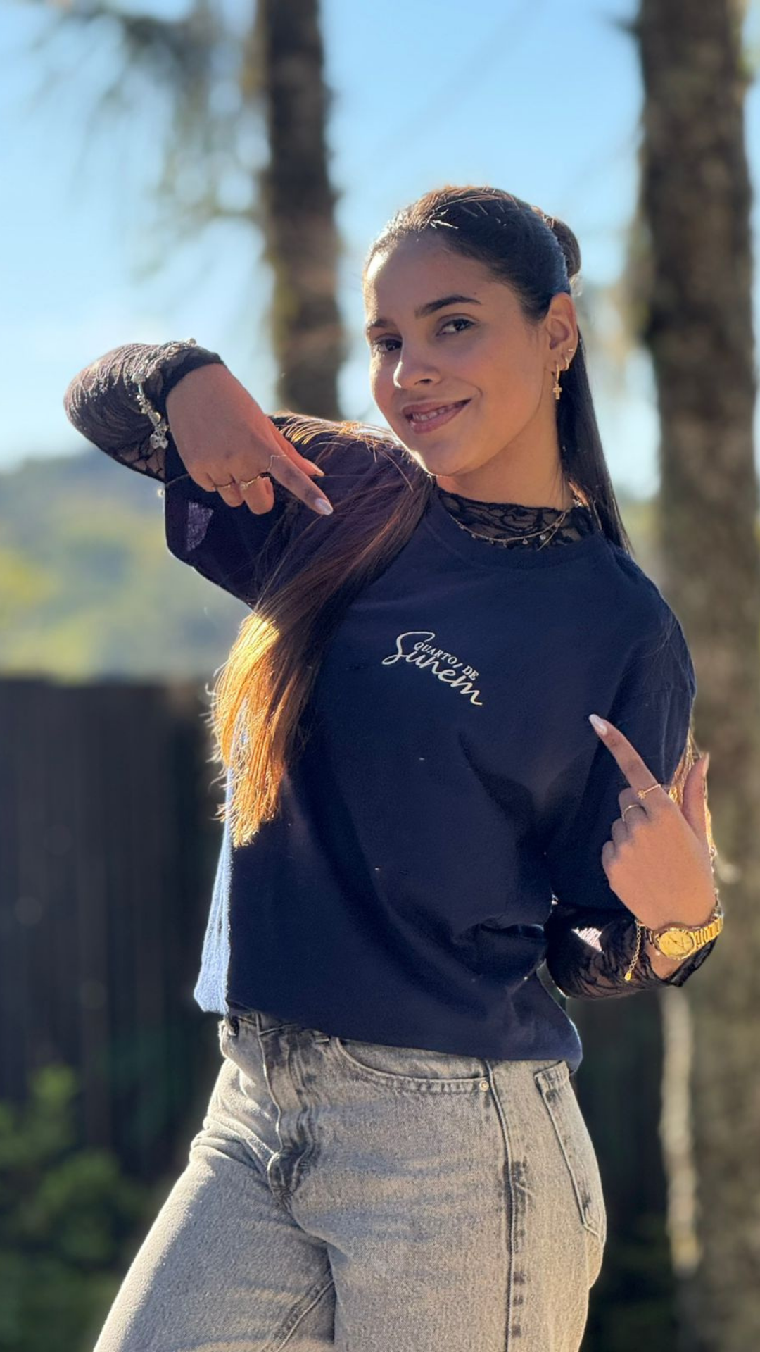 Camisa "Canção do Profeta" (Marinho) - Imagem 2